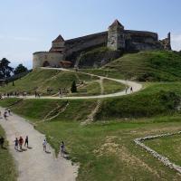 Râșnov, Burganlage von innen.