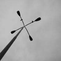 Brno, Straßenlaterne.