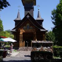 Felixbad, Alte Holzkirche.