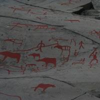 Felsritzungen Altamuseum.