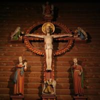 Kreuz in Kirche in Göteborg.