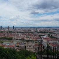 Lyon, Blick über die Stadt.