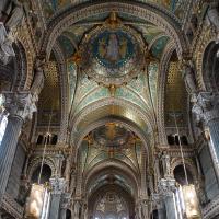 Lyon, Basilique Notre Dame de Fourvière.