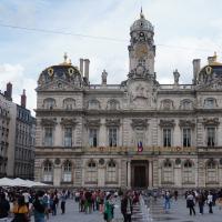 Lyon, Place de Terraux, Rathaus.