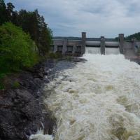 Schleuse in Imatra.