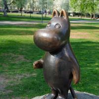 Muminstatue in Tampere.