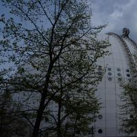 Außengondel am Globen.