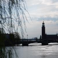 Blick auf das Stadthaus.