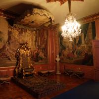 Königsthron im Schloss.