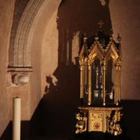 Toulouse, Basilique Saint-Sernin, kleiner Altar.